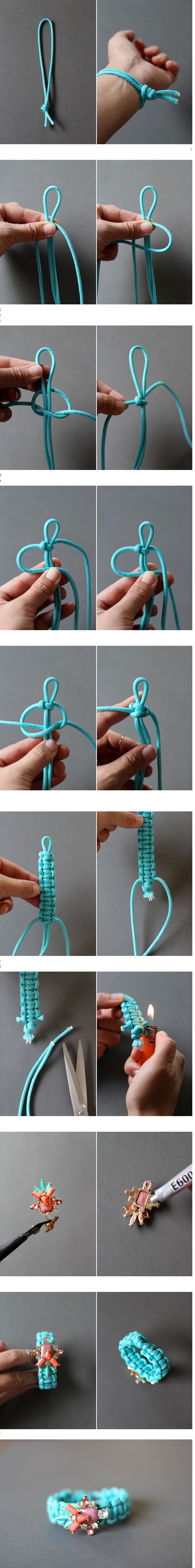 bracelet macramé