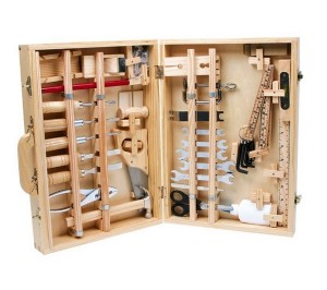 caisse à outils en bois