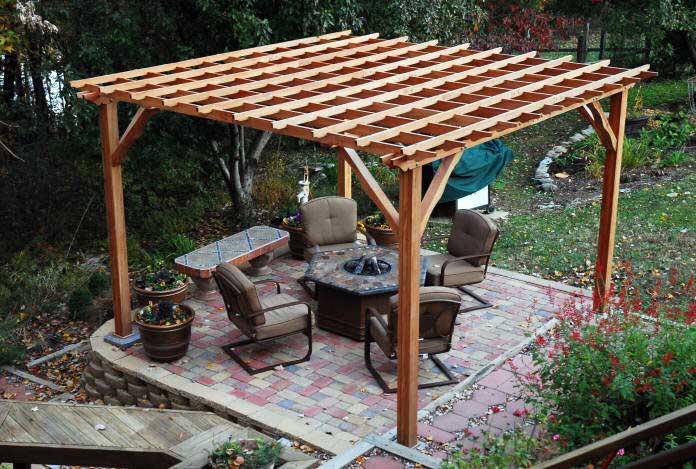 construire pergola