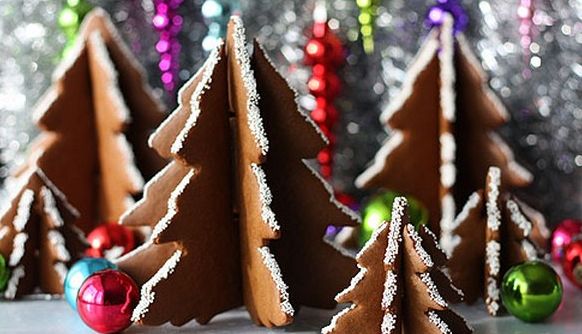 Gateaux en forme de sapin