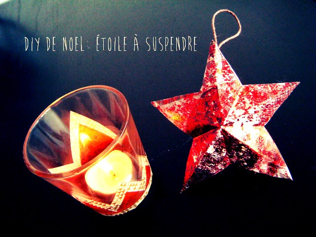 étoile décoration noel