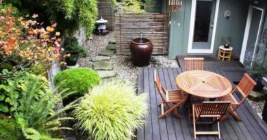 amenager coin jardin