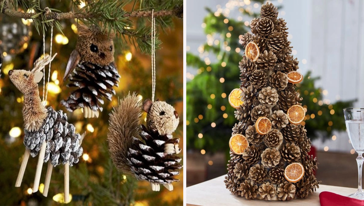 Décoration de fêtes avec de la pomme de pin! - Bricolage maison