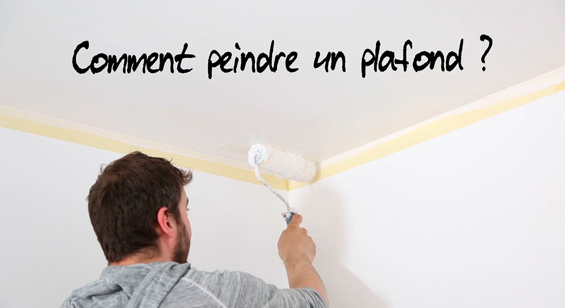  PEINDRE  UN  PLAFOND  COMMENT FAIRE Bricolage maison