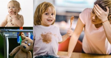 nettoyage taches enfant