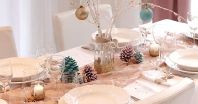 decoration table noel