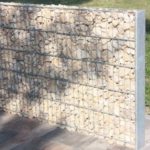 Bordure de jardin en pierre
