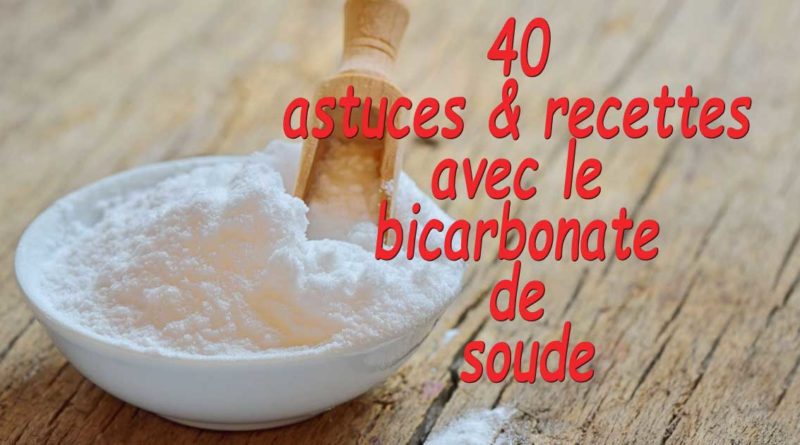 astuce bicarbonate de soude