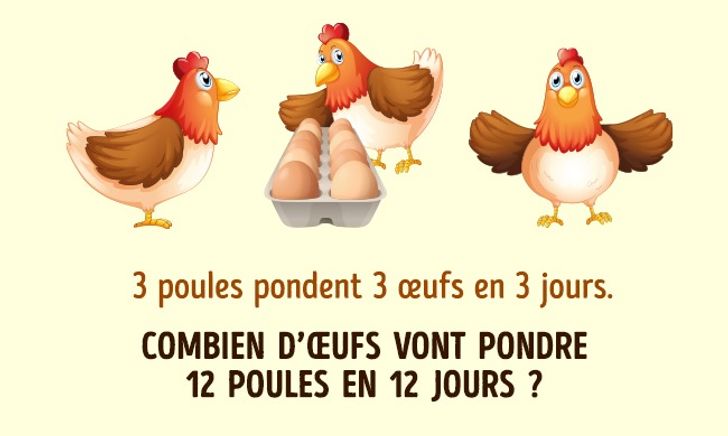 devinette poule oeufs