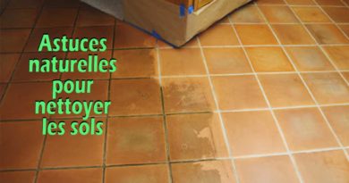 astuces nettoyage sol
