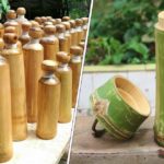 Bouteilles en Bambou : pour se débarrasser des bouteilles en plastique