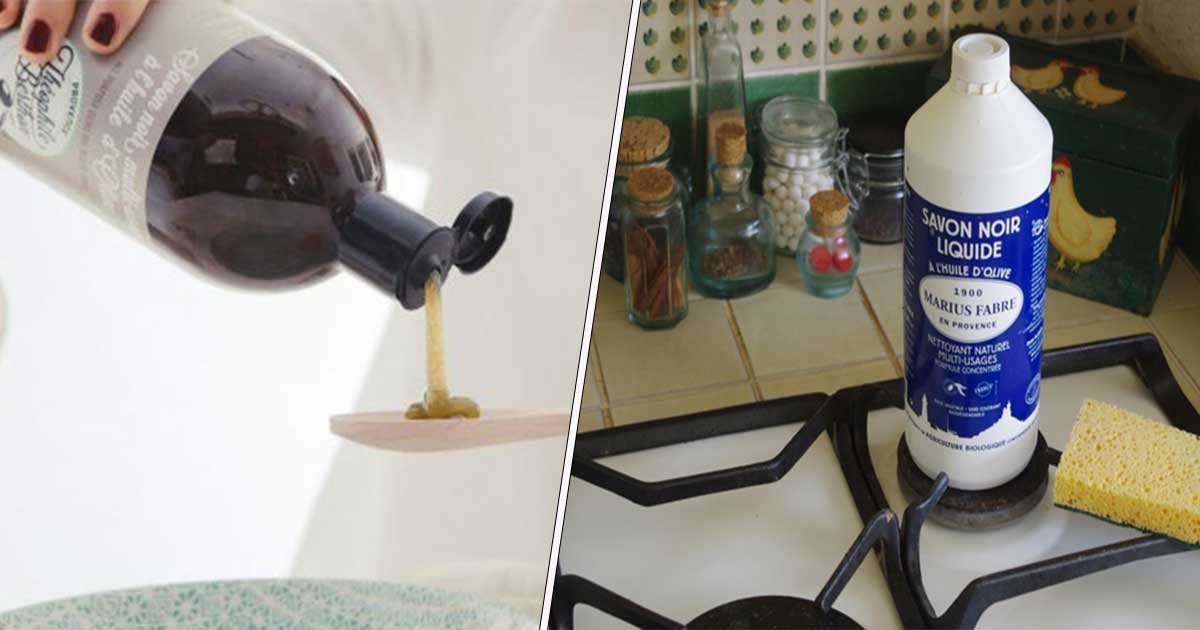 Utilisations savon noir compositions recettes &