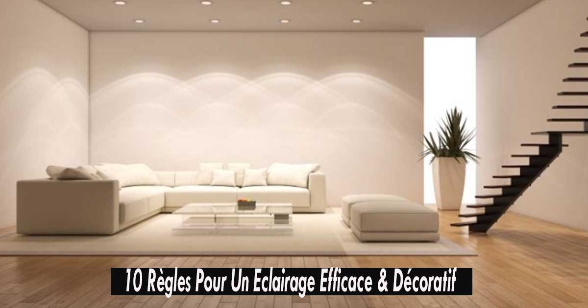 Conseils eclairage interieur illumination efficace et décorative