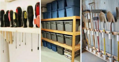 idees rangement outils garage