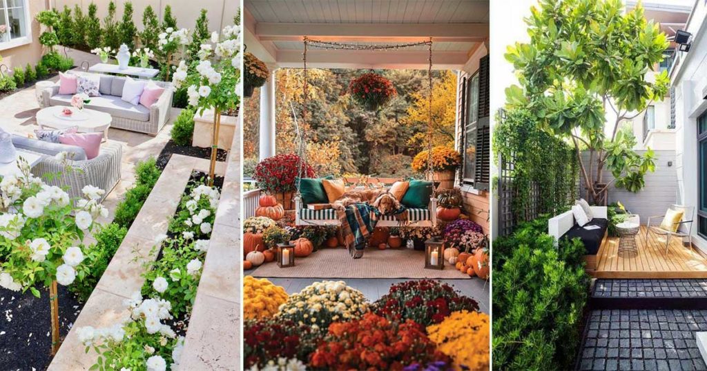 deco terrasse fleurs