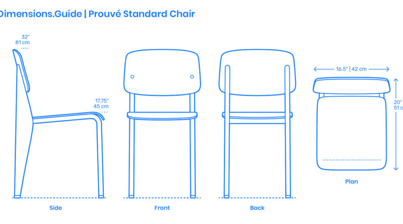 mesures chaise